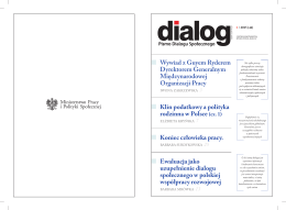 dialog 1 korekta 1.indd - Wojewódzka Komisja Dialogu