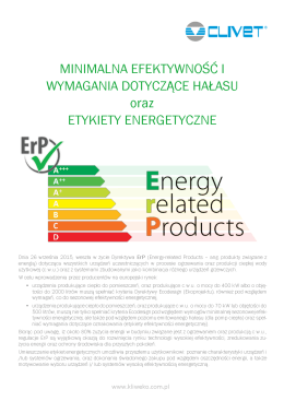 ErP /Energy related Products