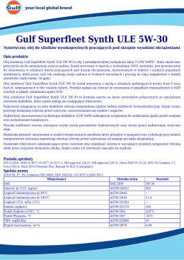 Gulf Superfleet Synth ULE 5W-30