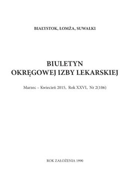 Wersja PDF - Naczelna Izba Lekarska