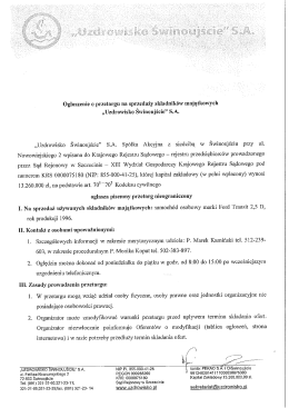 Sprzedaż samochod&oacute;w - Uzdrowisko Świnoujście