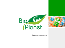 tutaj - Bio Planet
