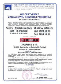 WE CERTYFIKAT