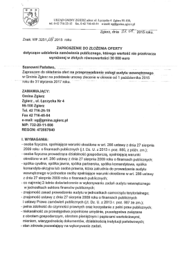 Treść zaproszenia