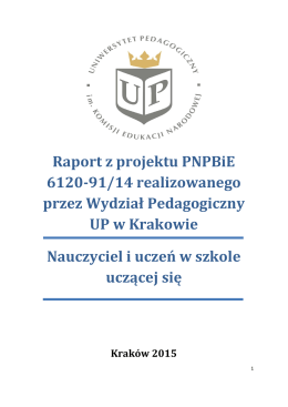 Raport - Biuletyn Informacyjny Kuratorium Oświaty w Krakowie