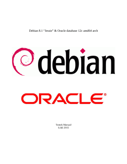 Debian 8.1 “Jessie” & Oracle database 12c amd64 arch