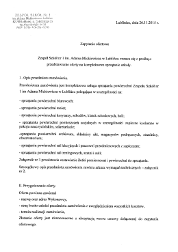 ZESPÓŁ SZKÓŁ ru 1 - ZS nr 1 im. Adama Mickiewicza w Lublińcu