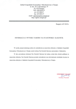 Zakład Gospodarki Komunalnej i Mieszkaniowej w