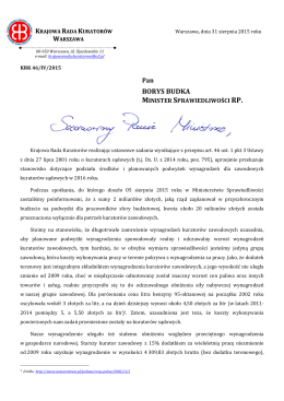 2015.08.31-opinia-dl.. - Krajowe Stowarzyszenie Zawodowych