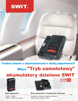 włącz "Tryb samolotowy"
