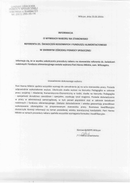 informacja 628.36 KB pdf Pobierz