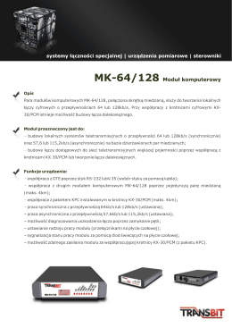 systemy łączności specjalnej | urządzenia pomiarowe