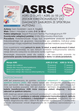 AsRs - Pracownia Testów Psychologicznych