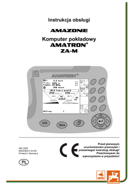 Komputer pokładowy AMATRON + ZA-M