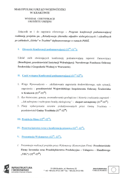 MAŁOPOLSKI URZĄD WOJEWÓDZKI W KRAKOWIE