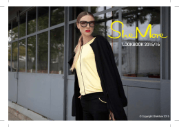 Lookbook 2015/2016