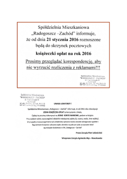 nowe książeczki mieszkaniowe