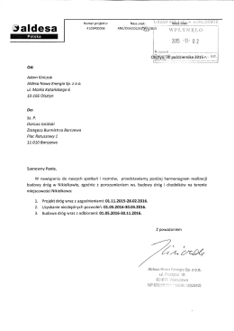Adam Kiriczok Aidesa Nowa Energia Sp. z 0.0.