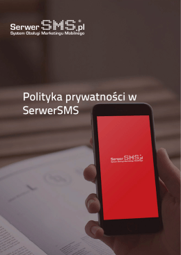Polityka Prywatności SerwerSMS.pl