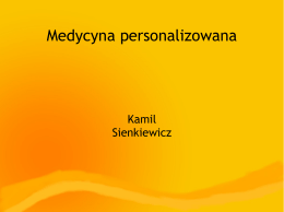 Medycyna personalizowana