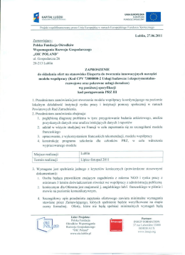 Zaproszenie - Fundacja OIC