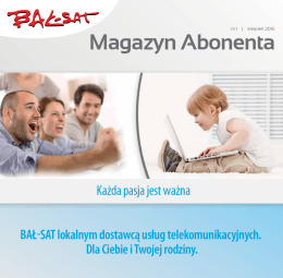 Magazyn Abonenta - Bał-Sat