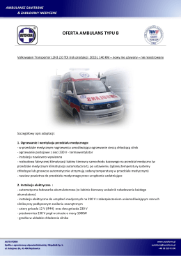 demo t5 H2 wypas - AUTO-FORM Ambulanse sanitarne