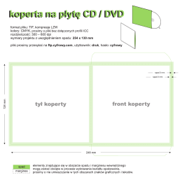 koperta na płytę CD I DVD