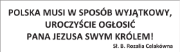 PoLsKA Musl w sPosóB wYJĄTKowY, uRoczYśclE oGŁoslć PANA