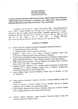 Uchwała 24 2015 - BIP : Miejski Zarząd Usług Komunalnych i Dr&oacute;g