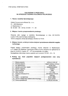 Znak sprawy: ZOM/"ř/ZOTS-P/SC