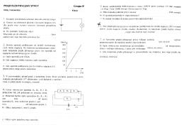 PRĄD ELEKTRYCZNY STAŁY Grupa B`