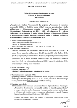 1. Ogłoszenie przetargu ZR-ZWK /639/10