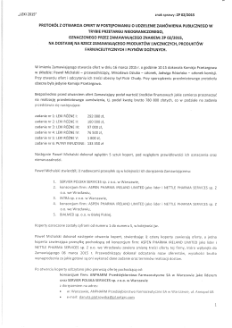 „LEKI 2015" znak sprawy: ZP 02/2015