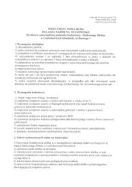 III Nab&oacute;r na stanowisko Dyrektora samorządowej jednostki