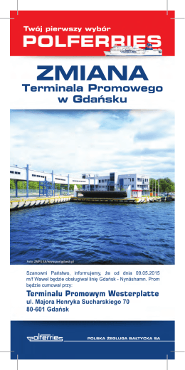 ZMIANA - Polferries