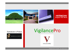 VigilancePro - Prezentacja
