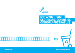Ulotka - zuzytebaterie.pl