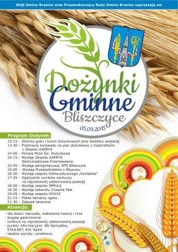 Program Dożynek