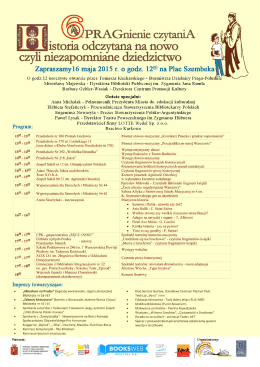 VI Pragnienie Czytania - program (wersja PDF)
