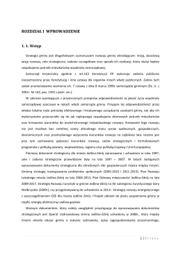 Załącznik nr 1 do Uchwały Nr XII/62/11 z dnia 25 listopada 2011 r.