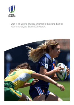 2014-15 World Rugby Women`s Sevens Series statistical report