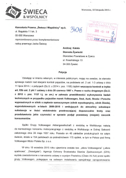 &laquo;&raquo;, ŚWIECA - Starostwo Powiatowe w Żywcu