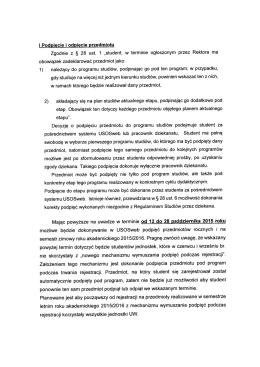 I Podgigcie i odgigcie przedmiotu Zgodnie z &sect; 28 ust. 1 &bdquo;studenL w