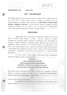 AKT NOTARIALNY