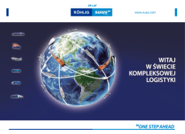 ROHLIG SUUS Logistics Profil Firmy i Usług