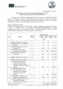 Erasmus+ - Zespół Szkół Ponadgimnazjalnych Nr 1 w Barlinku