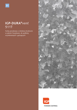 IGP-DURA®vent 511T - IGP Pulvertechnik Polska
