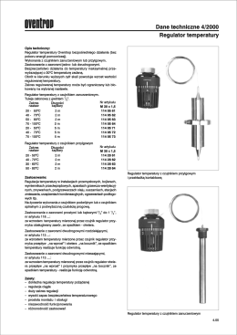 Regulator temperatury