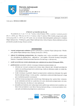 dot. scalenia gruntów w obrębie Słupia
